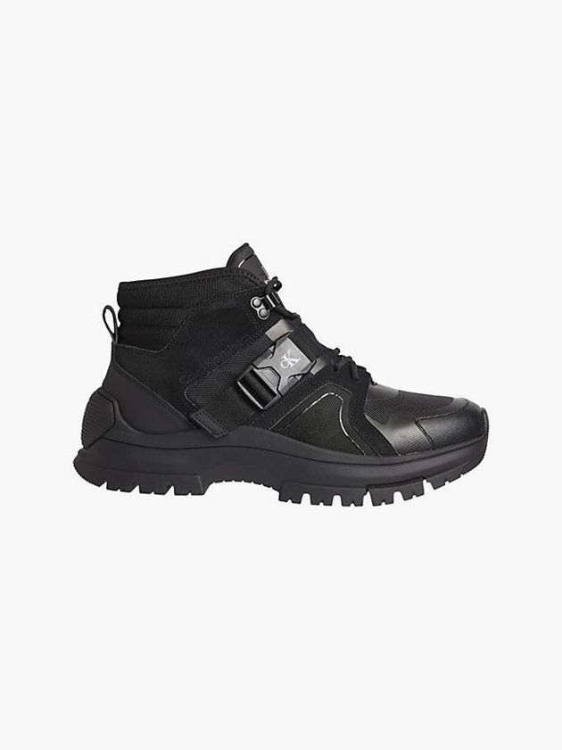 Calvin Klein USA Recycled Hybrid Hiking Mens Boots Black 2916357-VU